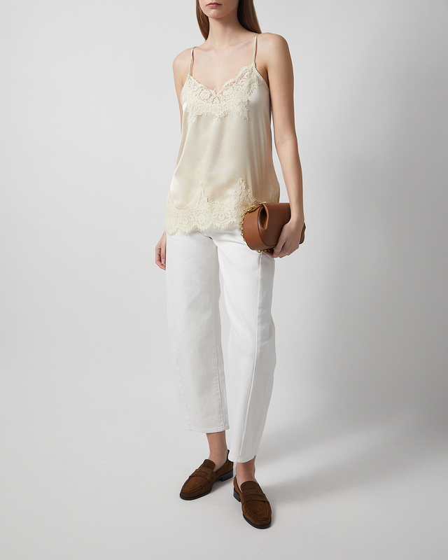 ONE and OTHER Topp Grace Cami Ljusgul S