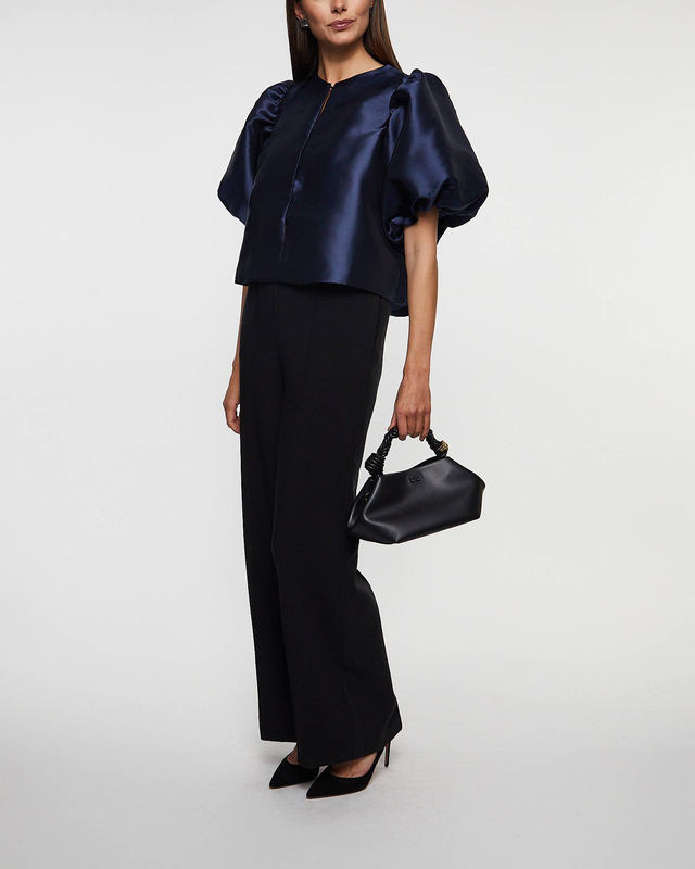 Malina Blouse Cleo Blue Blue XS