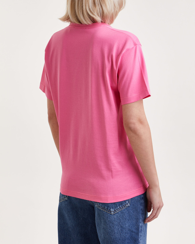 Acne Studios Top T-shirt Face  Light pink S