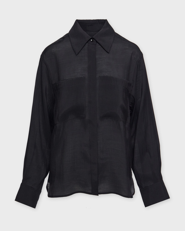 Wakakuu Icons Shirt Chiba Sheer Black L