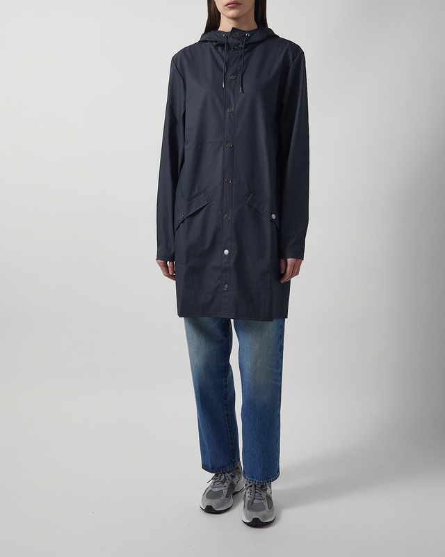 Rains Jacket Long W3 Navy S