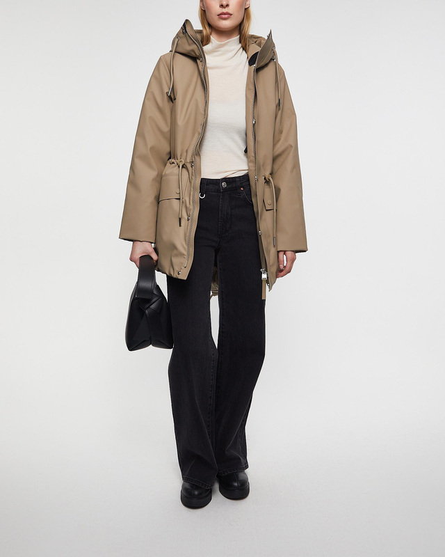 Rains Jacket Nome String W Parka W3T3 Beige S