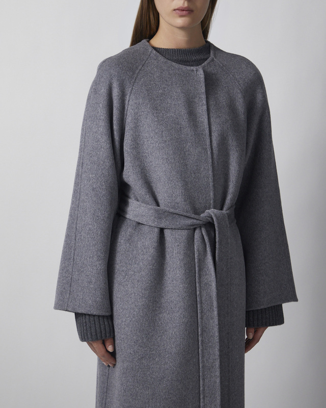 Wakakuu Icons Frakke Alix Wool Grå XS