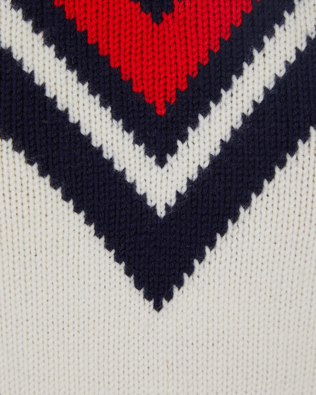 Perfect Moment Alpine Sweater Blå/vit S