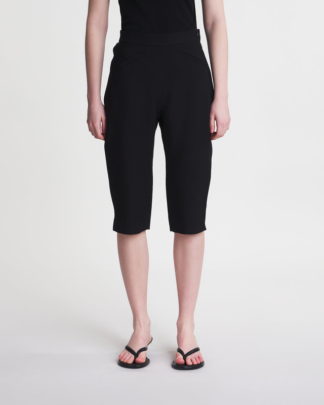 Teurn Studios Byxor Tailored Capri Svart 40