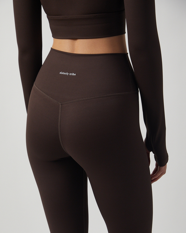 Sisterly tribe Leggings Softsculpt  Espresso XL