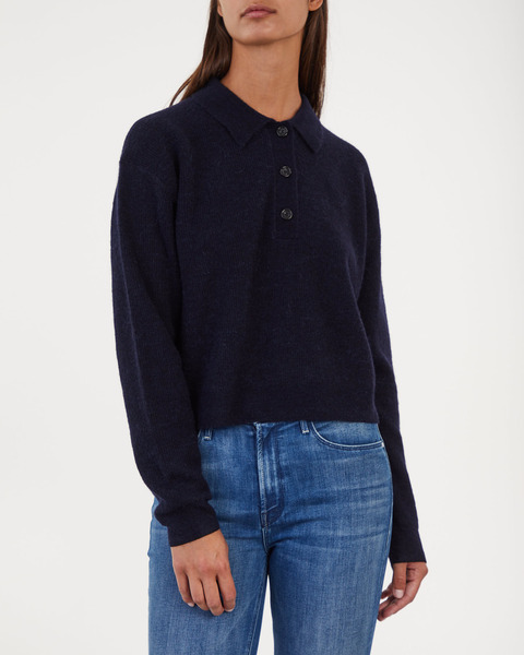 Sweater Knit Mörkblå 1