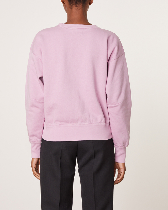 pink crew necks