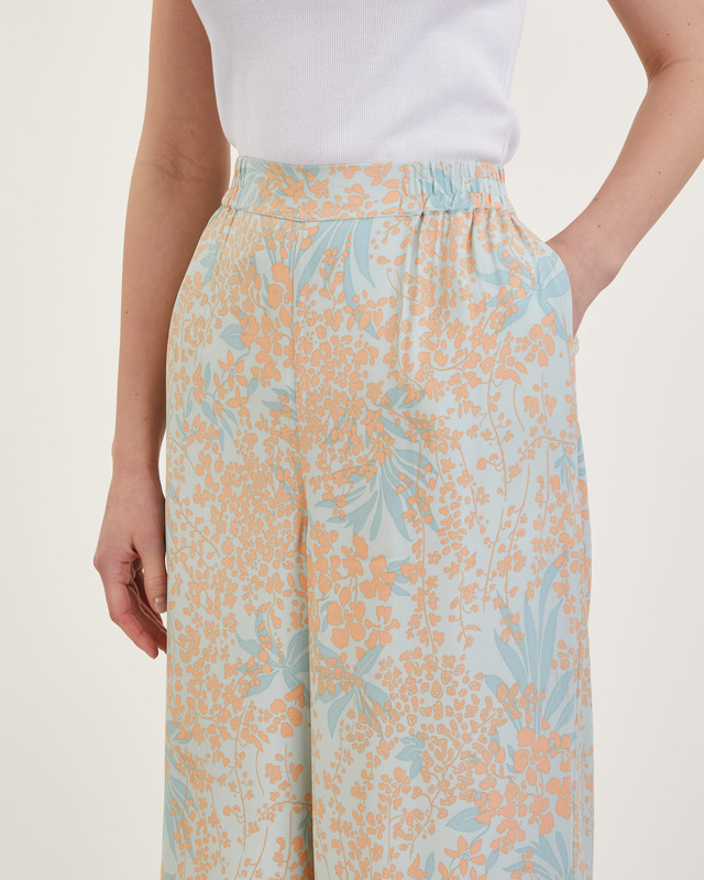 Rodebjer Byxa Sigrid Twill Mintgrön L