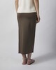 Dagmar Skirt Fitted Midi Dark Green M