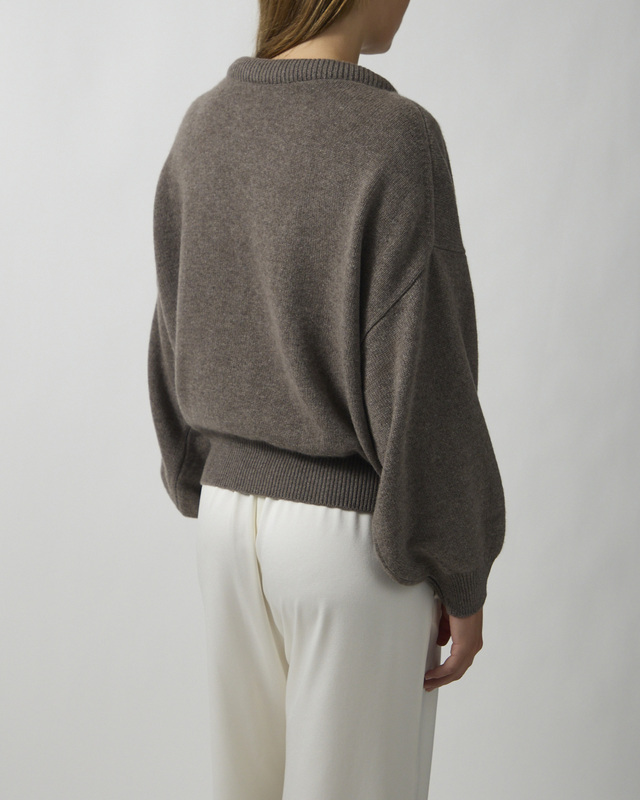 LISA YANG Sweater Doria Beige/Brown 0 (XS-S)