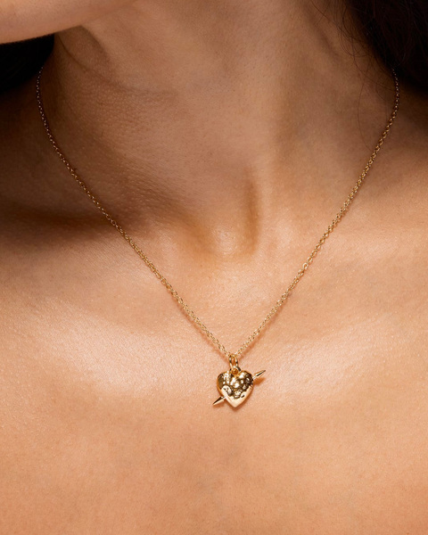 Tuvstarr’s Heart Necklace Gold ONESIZE 2