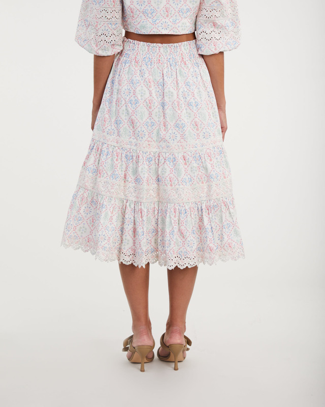 By Malina  Skirt Leonora  Coral S