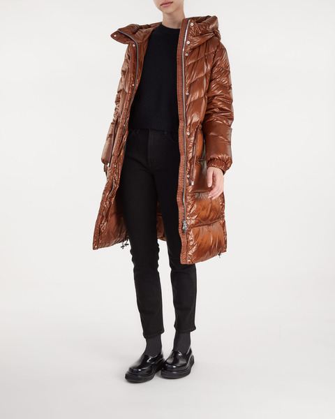 Jacket Alquippa Long Brun 2
