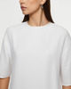 Vince T-shirt Dolman Elbow Slv Offwhite M