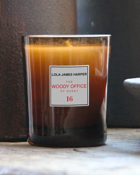 Scented Candle 16 Woody Office Transparent ONESIZE 2
