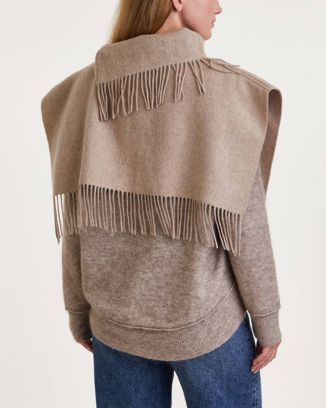 By Malene Birger Scarf Turtla Grå/brun ONESIZE