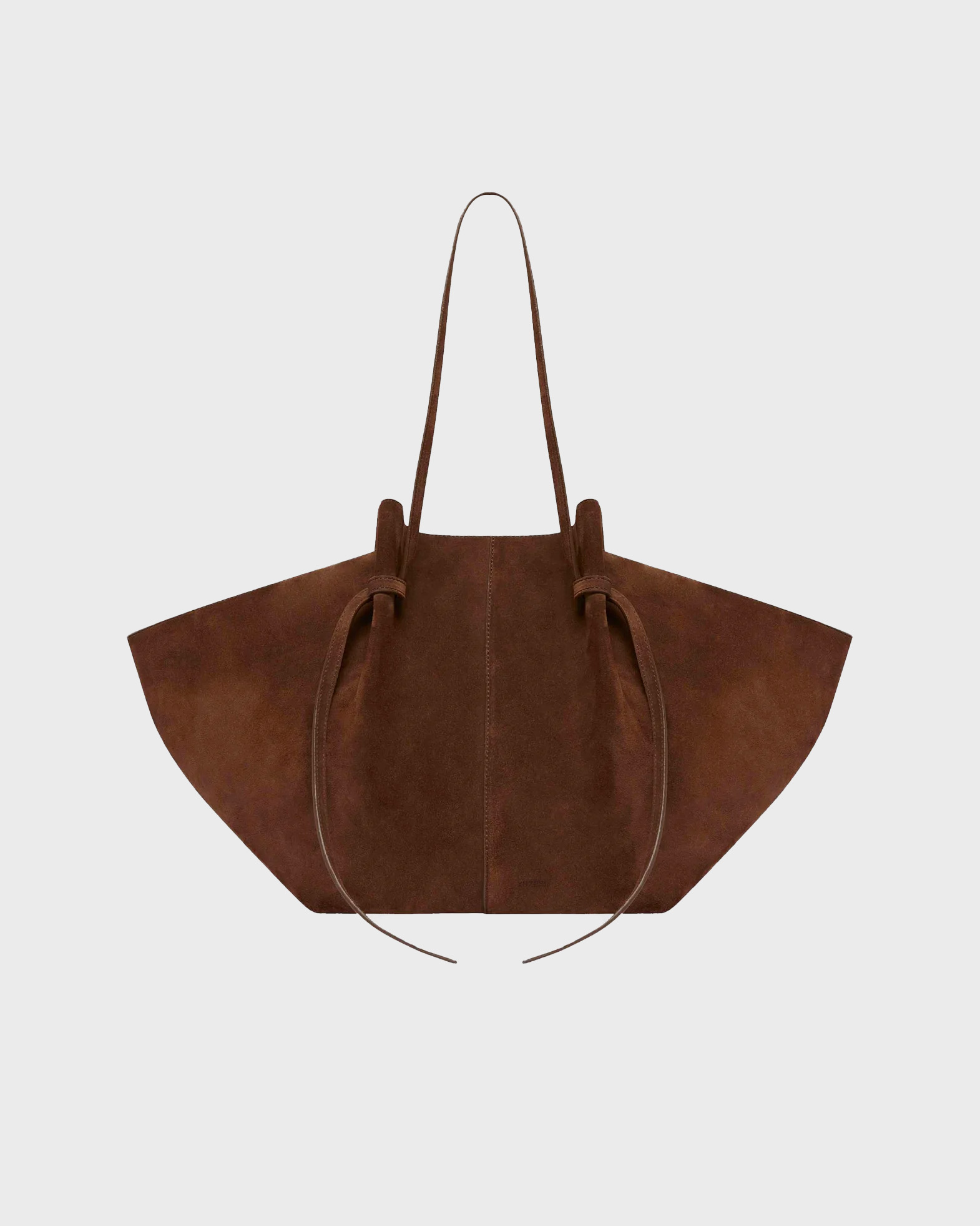 Yuzefi Väska Large Mochi Suede Chocolate