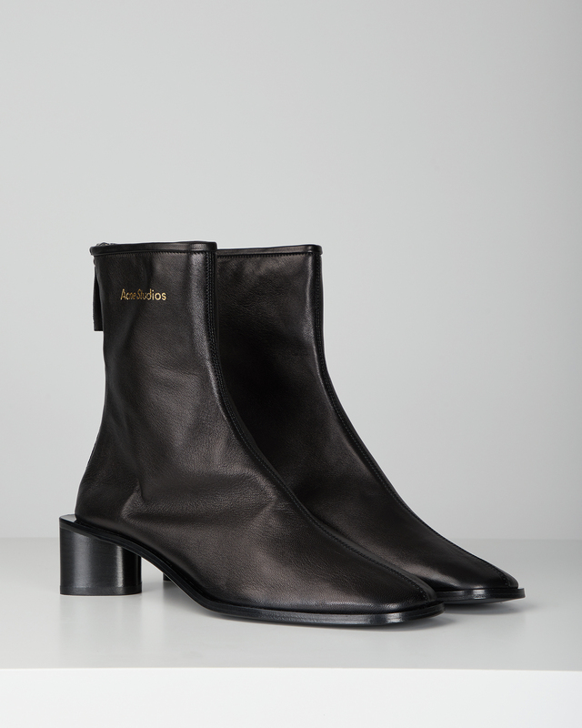 Acne Studios Boots Bertine Black | WAKAKUU