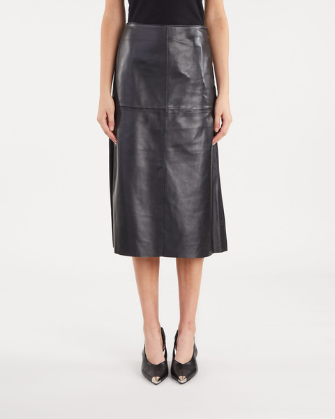 Skirt Sidena Nappa Leather Black 1
