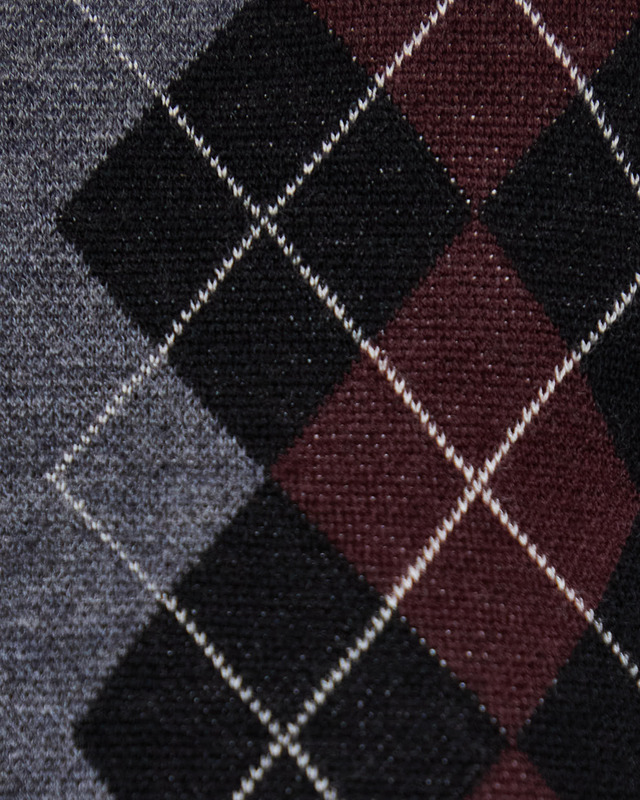 Ganni Cardigan Fine Merino Jacquard Grå S