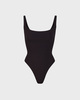 Skims Body Fits Everybody Square Neck Onyx S