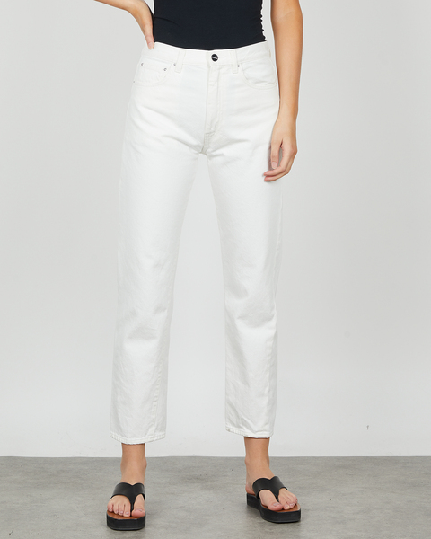 Jeans Twisted Seam  Offwhite 1