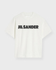 Jil Sander T-Shirt Logo Cotton Porcelain M