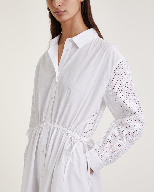 Skall Studio Klänning Ava Shirt Vit 34