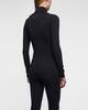 Falke Sport Tröja WT Longsleeve Zip Svart L