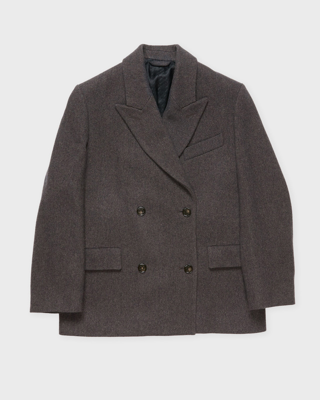 Acne Studios Kappa Twill Double-Breasted Brun 36