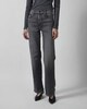 Mother Denim Jeans The Kick It Grey Wash 25