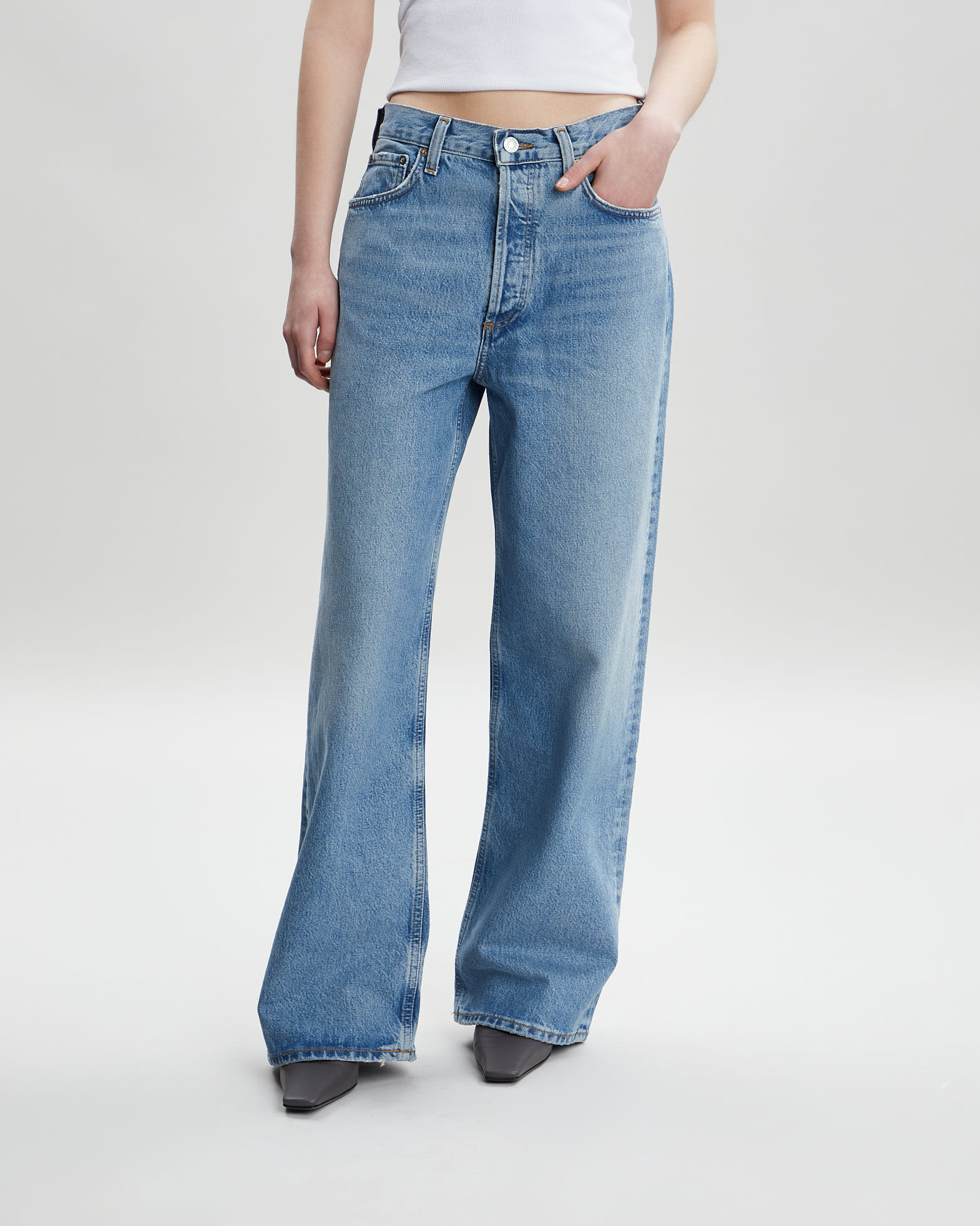 AGOLDE Jeans Low Slung Baggy In Libertine | WAKAKUU