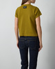 KHAITE T-shirt Emmylou Yellow/Brown S