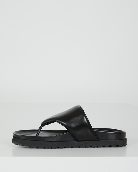 Flip Flop Heeled Sandals  Black 2