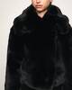 Acne Studios Jacket Faux Fur Collar  Black 34