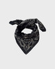 Le Scarf Sjal Cashmere Paisley Black 65x65 ONESIZE
