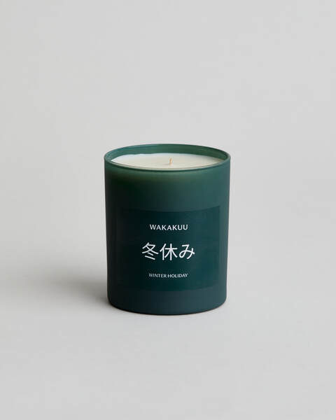 Candle Winter Holiday Green ONESIZE 1