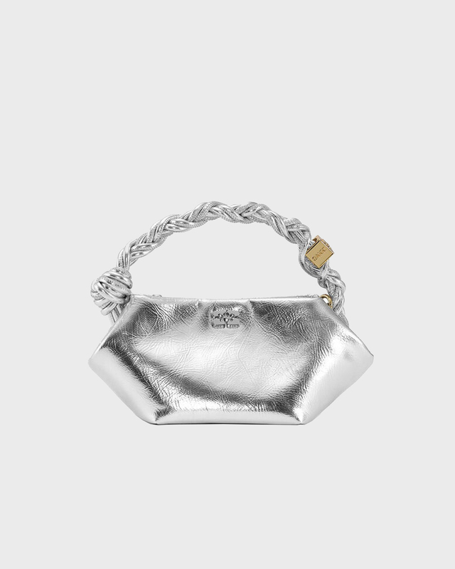 Ganni Bag Bou Mini Silver ONESIZE