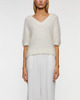Wakakuu Icons Sweater Serena Fluffy Knit Creme M