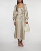 Wakakuu Icons Klänning Morino Wrap  Beige S