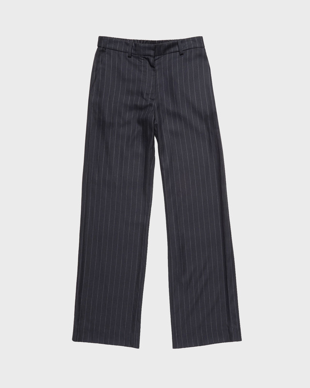 Acne Studios Byxor Wool Pinstripe Navy 38