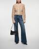 Acne Studios Kofta Fluffy Cropped Beige XS
