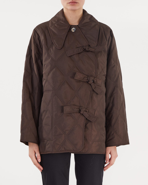 Quilt Asymmetric Jacket Mole 1