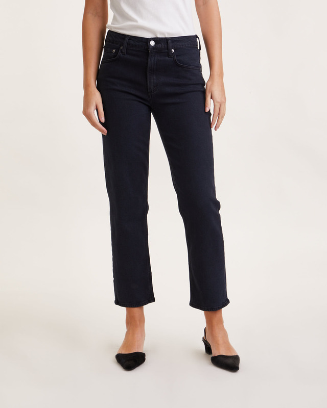 AGOLDE Jeans Kye In Pepper Svart 27