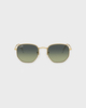 Ray-Ban Solglasögon Hexagonal 54 Guld ONESIZE