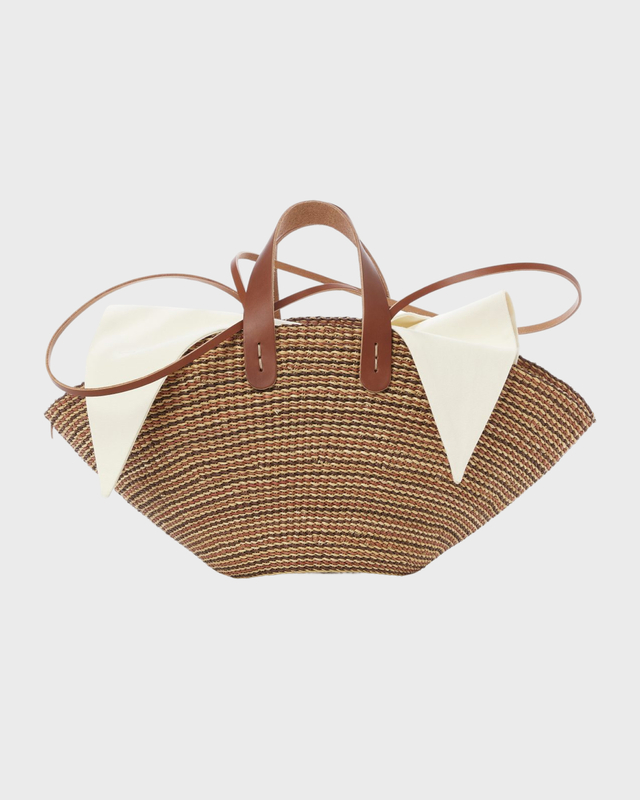 MUUÑ Väska Sophia Hstripe Brown