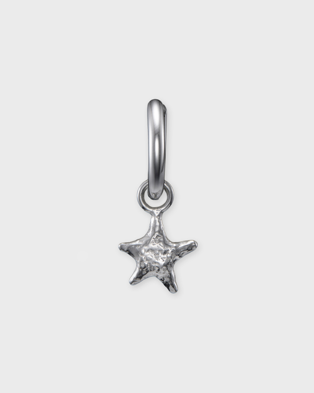 Maria Nilsdotter Earring Tiny Tuvstarrs Star Silver ONESIZE