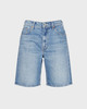 Mother Denim Shorts The Undercover Bermuda  Light blue wash 28