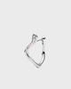 MARIA BLACK Earring Yasmin 12 Huggie Silver left